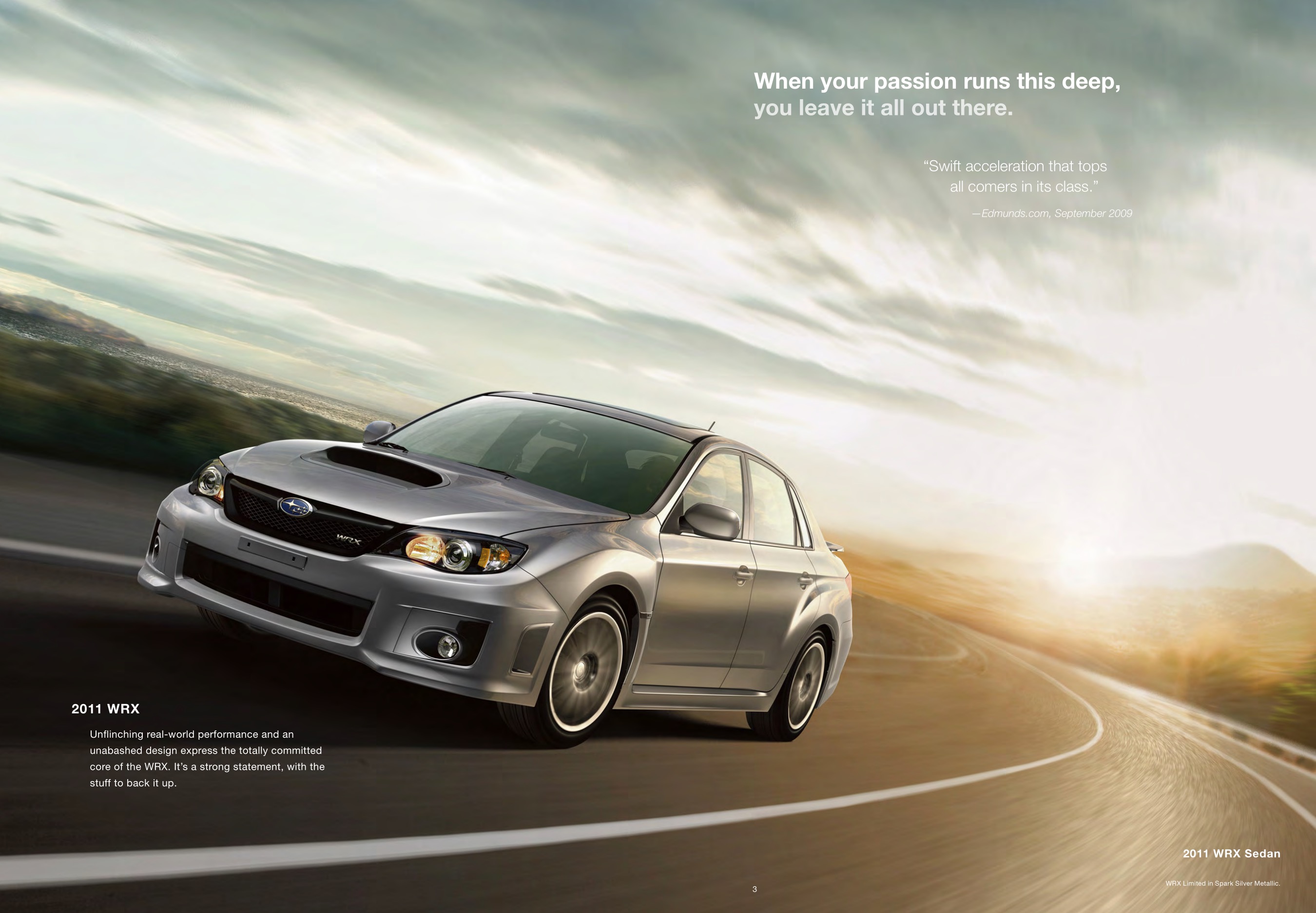 2011 Subaru Impreza WRX Brochure Page 4